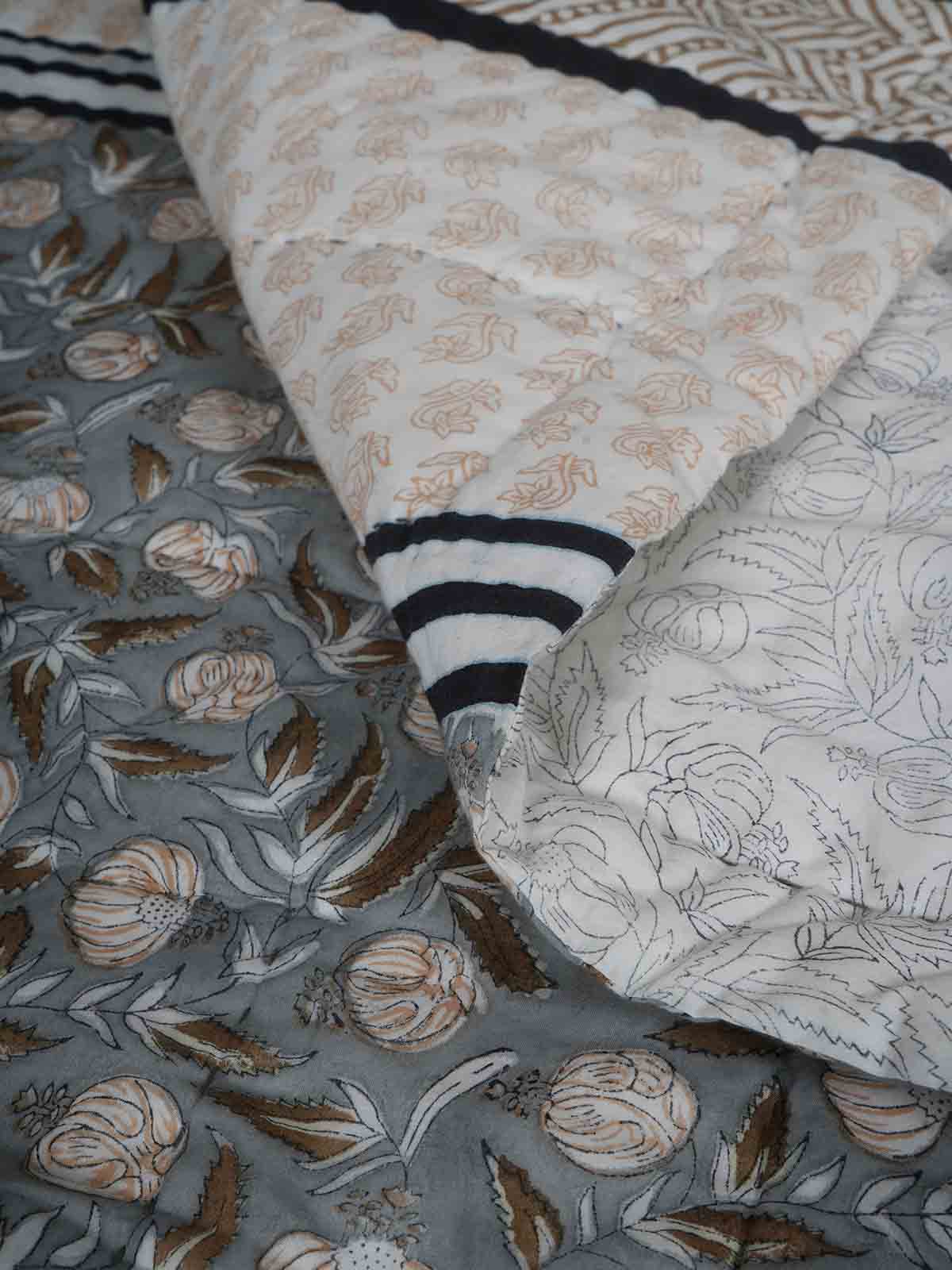 Tumbrell Reversible Printed Quilt