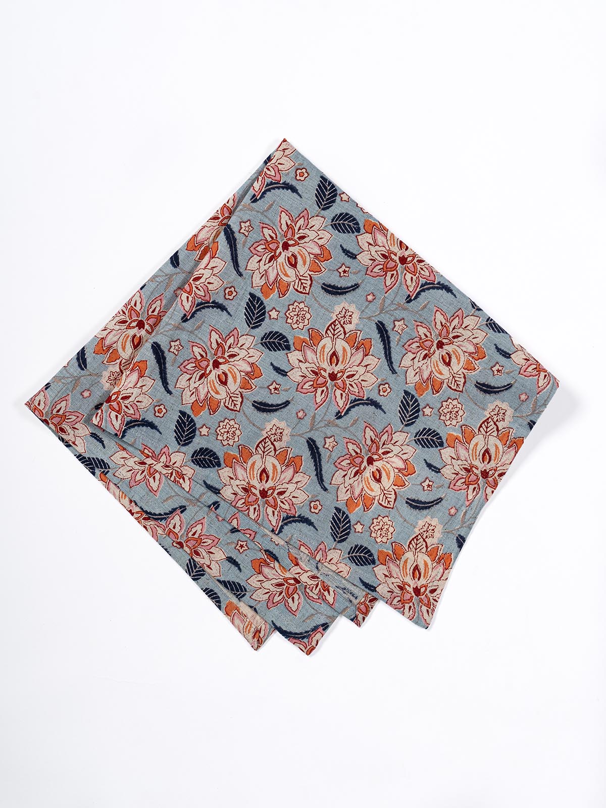 Vechec Cotton Flex Printed Table Napkin (Set of 4)