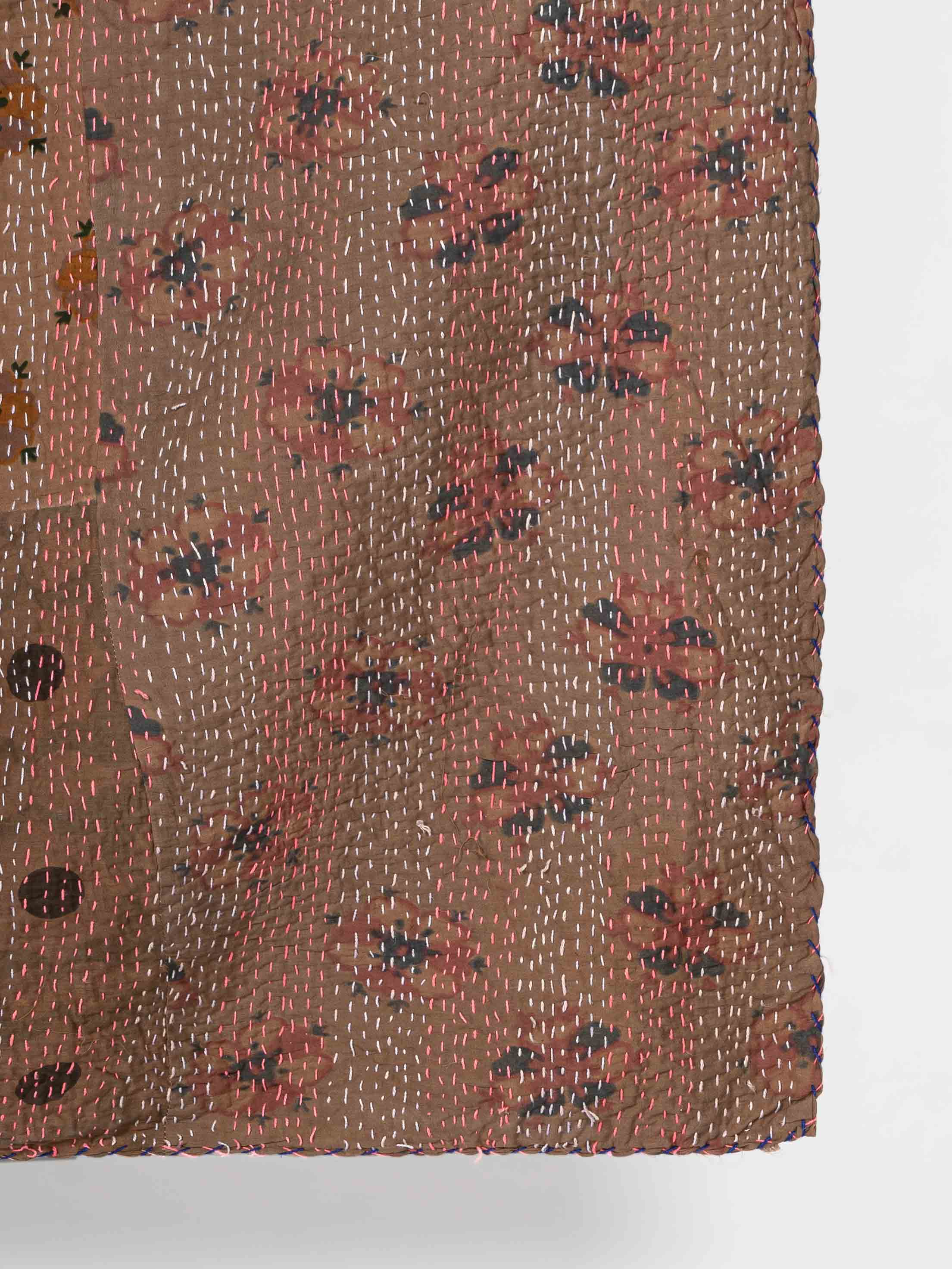 Cordina Assorted Printed Patch Kantha Throw