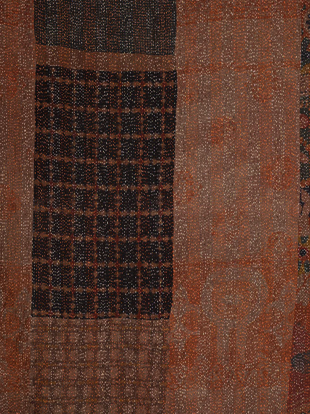 Berrini Assorted Printed Patch Kantha Throw