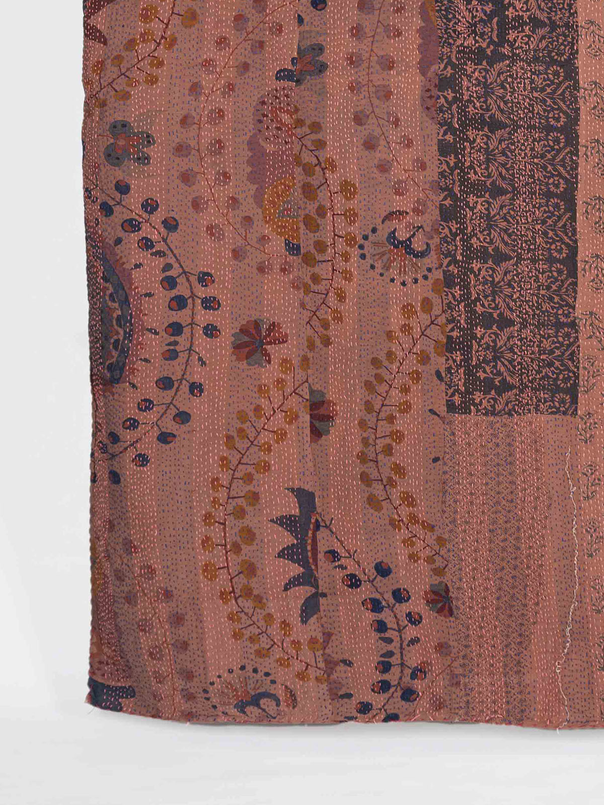 Warda Assorted Printed Patch Kantha Throw