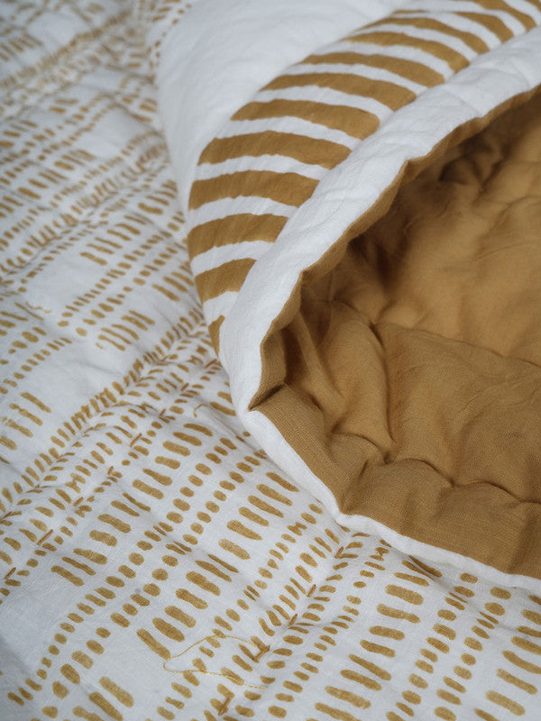 Bedouin Printed Quilt with DTM Back