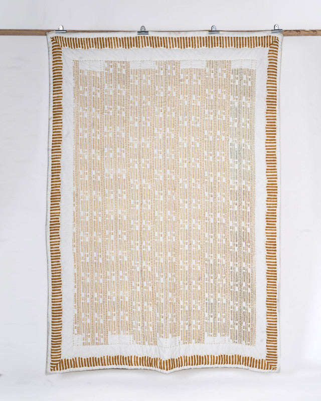 Bedouin Printed Quilt with DTM Back