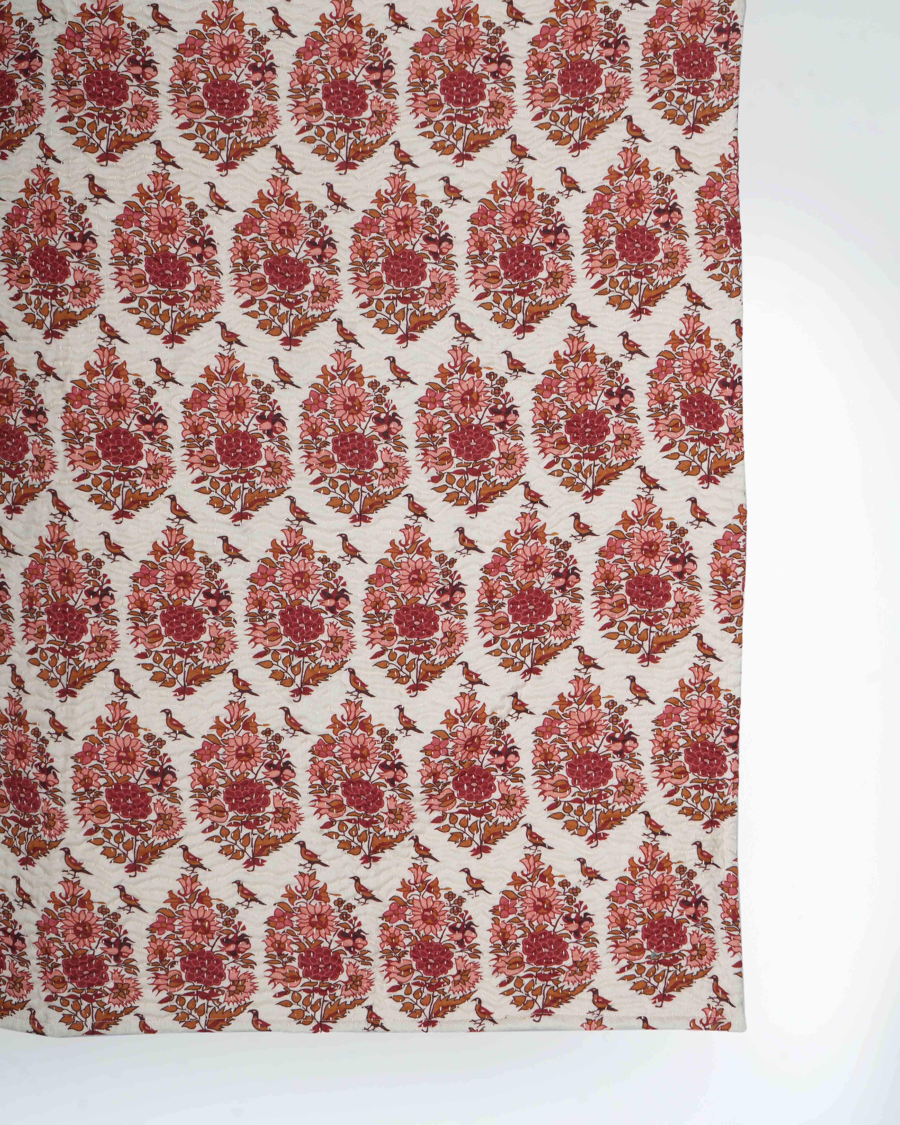 Gargir 4 Layer Printed Kantha Throw