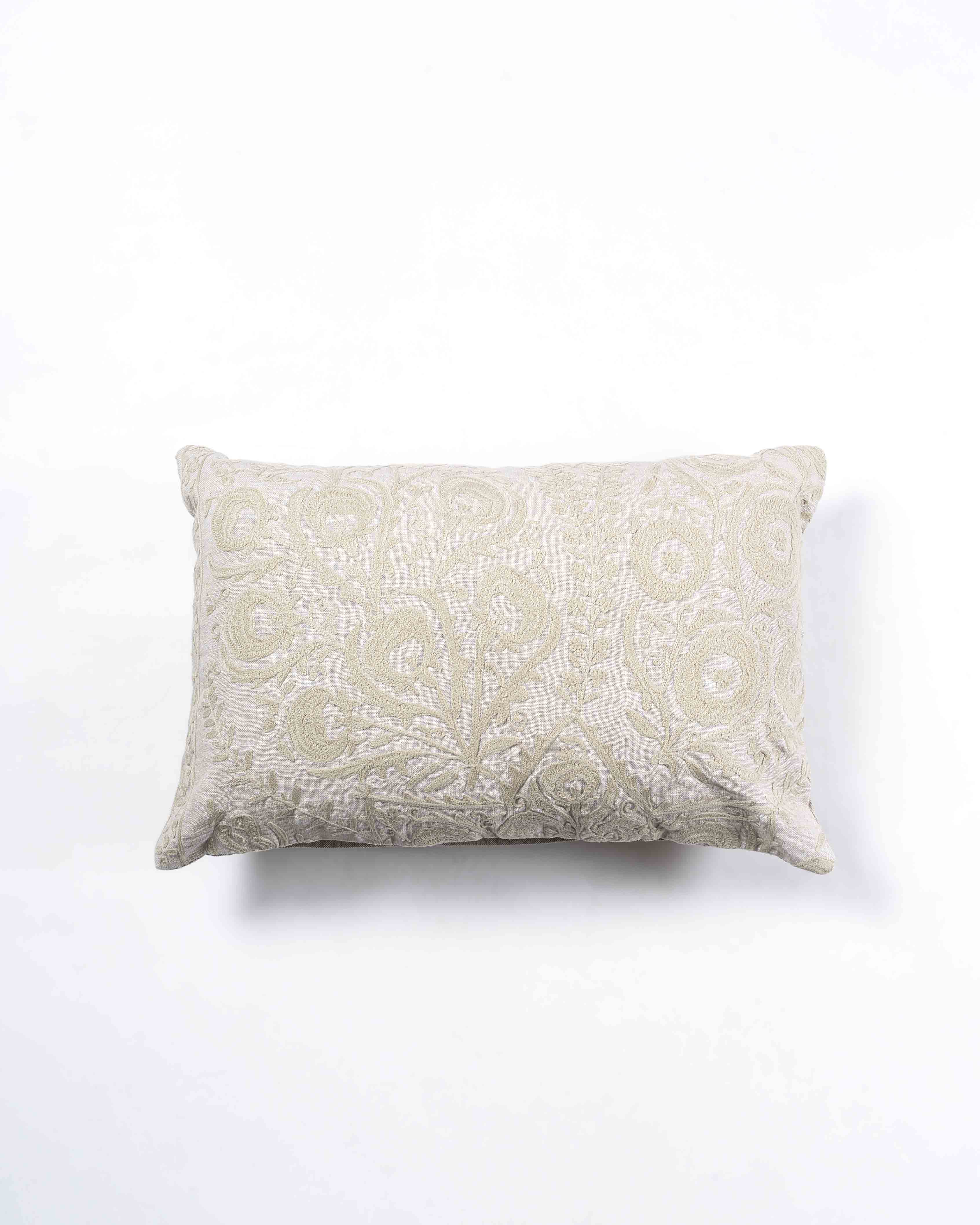 Manin Embroidered Cushion Cover