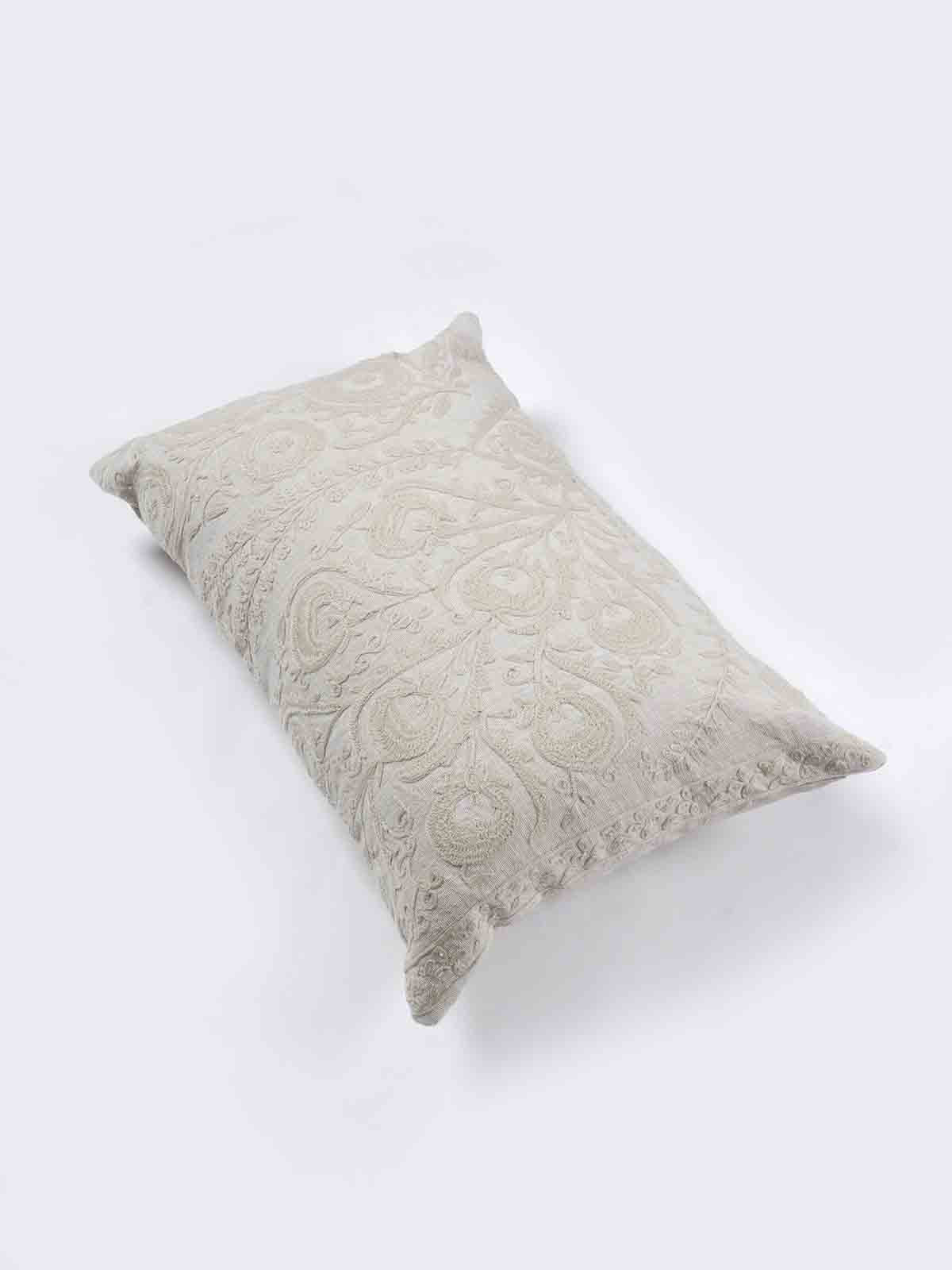 Manin Embroidered Cushion Cover