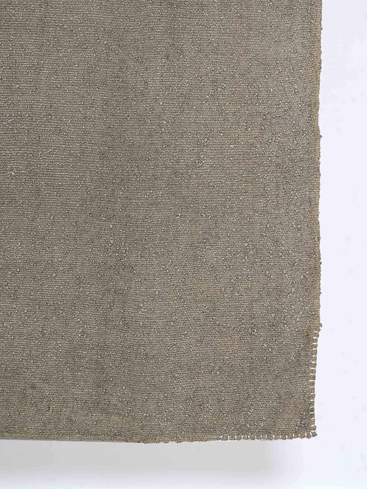 Tagrunju Natural Dyed Solid Dyed Throw with Hand Embroidery at all 4 Corner