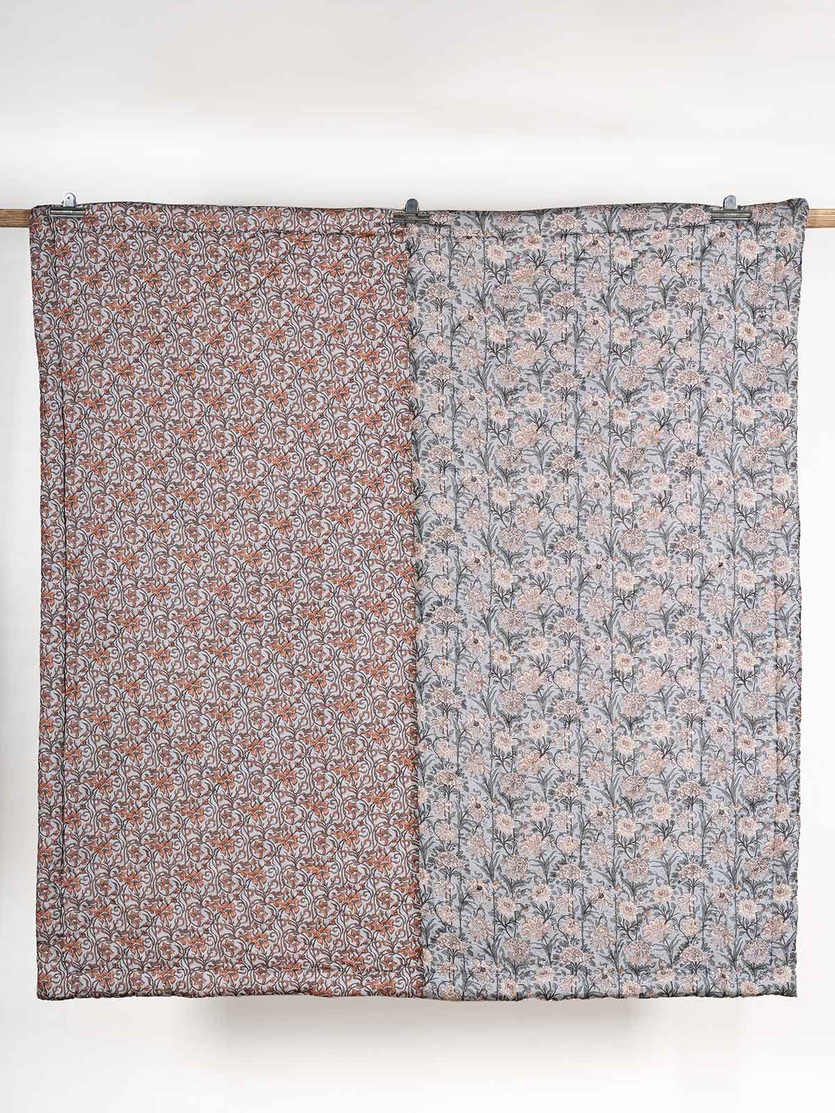 Brekov Cotton Printed Quilted Quilt