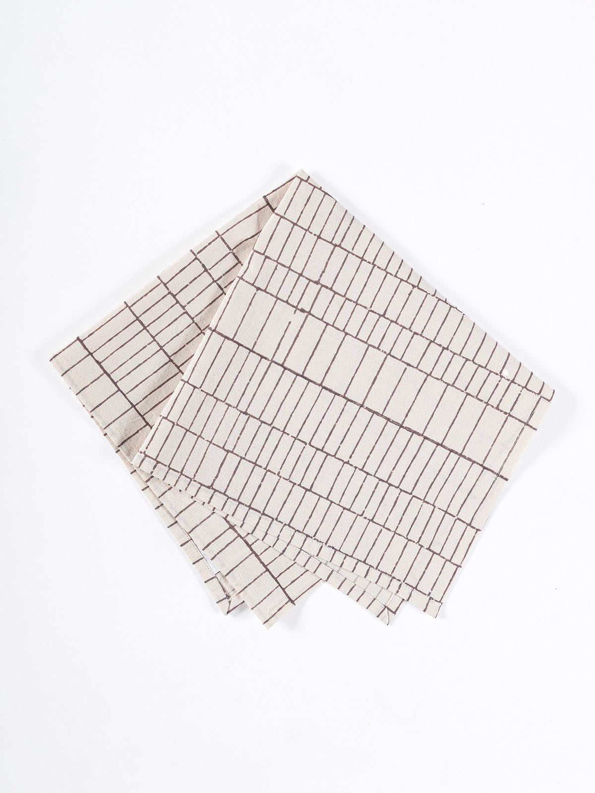 Chynorany 20's Cotton Sheeting Printed Table Napkin (Set of 4)
