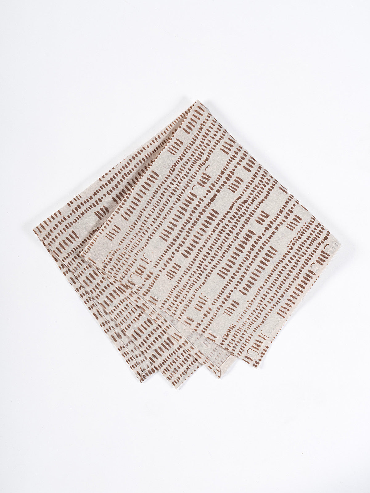 Hronom 20's Cotton Sheeting Printed Table Napkin (Set of 4)