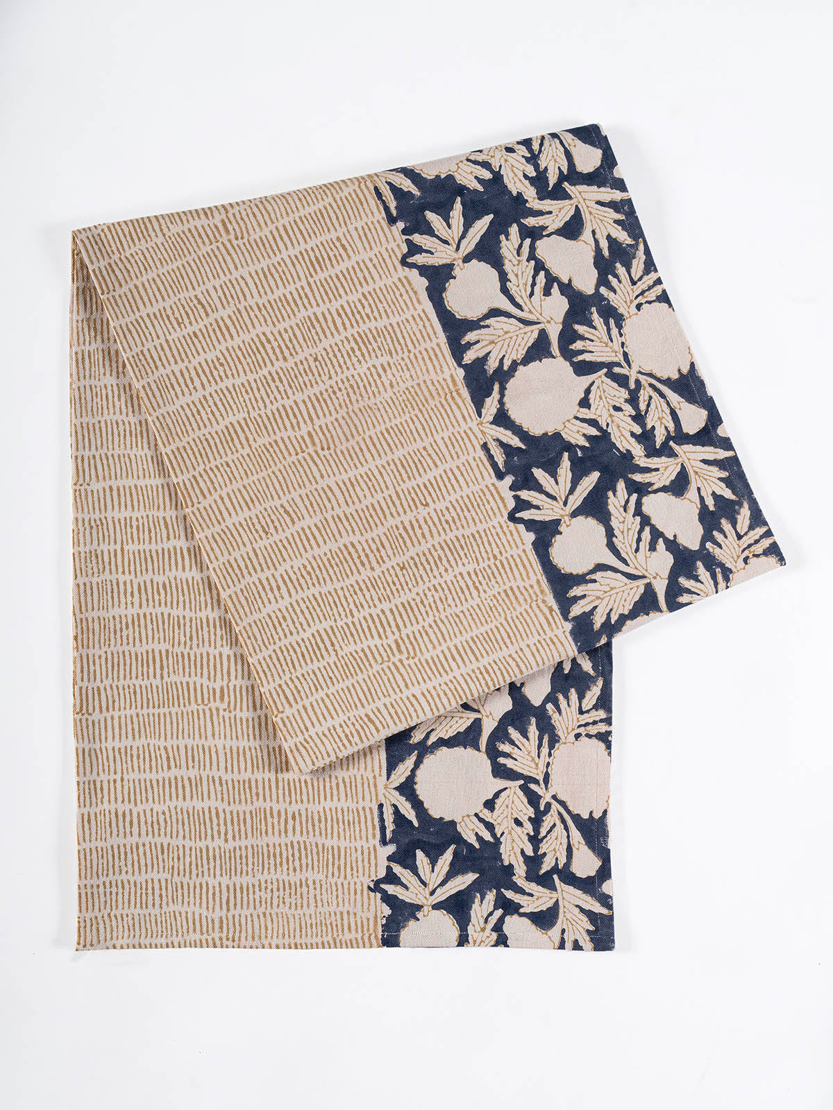 Zehra Cotton Duck Printed Table Runner