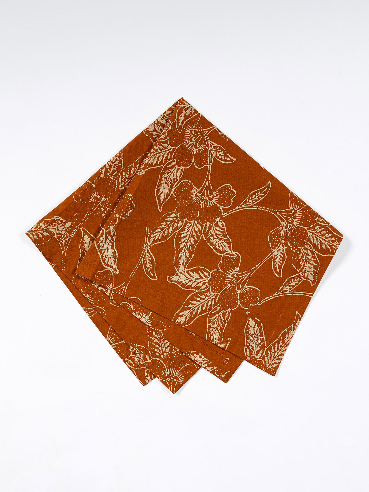 Staskov 20's Cotton Sheeting Printed Table Napkin (Set of 4)