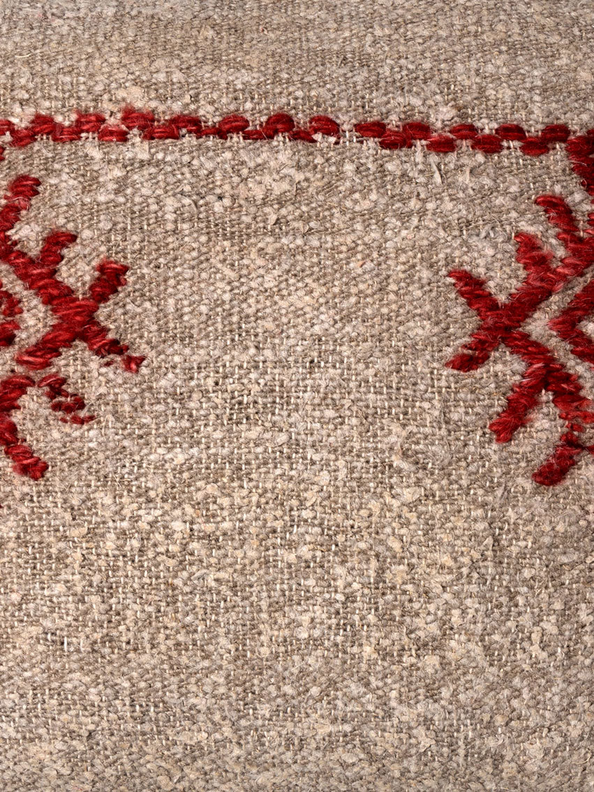 Artik Embroidered Linen Cushion