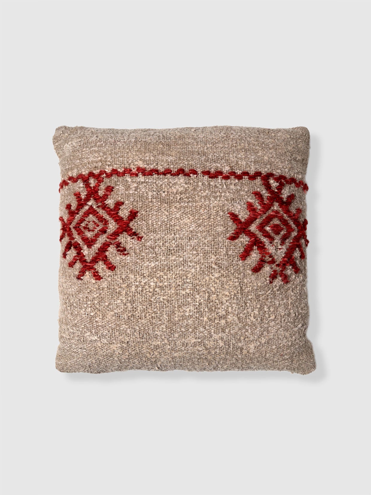 Artik Embroidered Linen Cushion