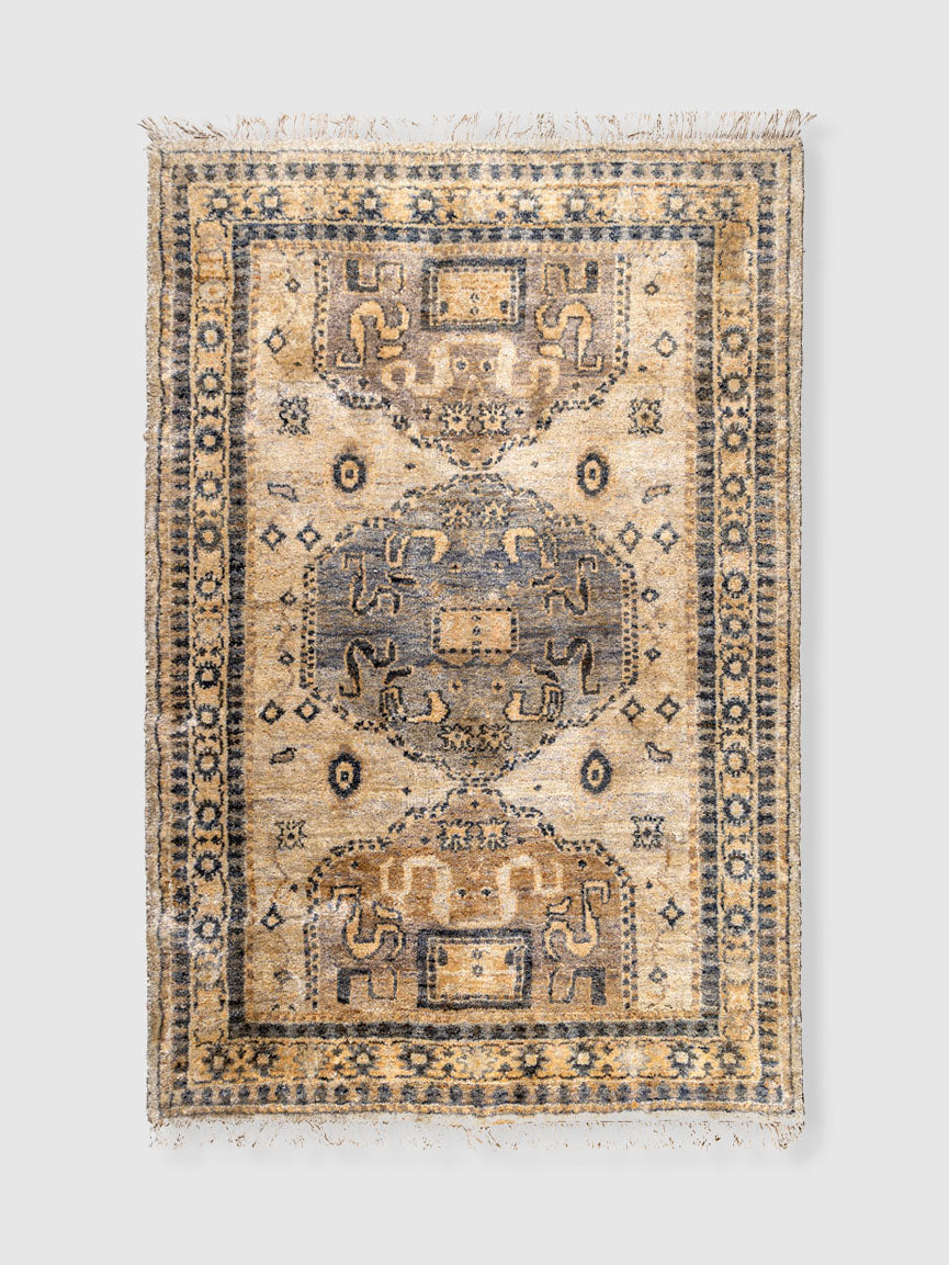 Shirvan Jute Knotted Rug