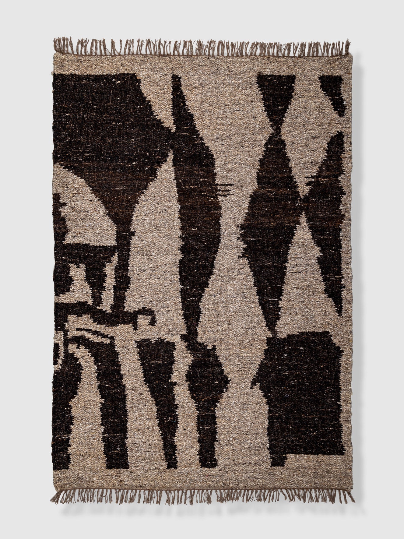 Krume Natural Wool Rug