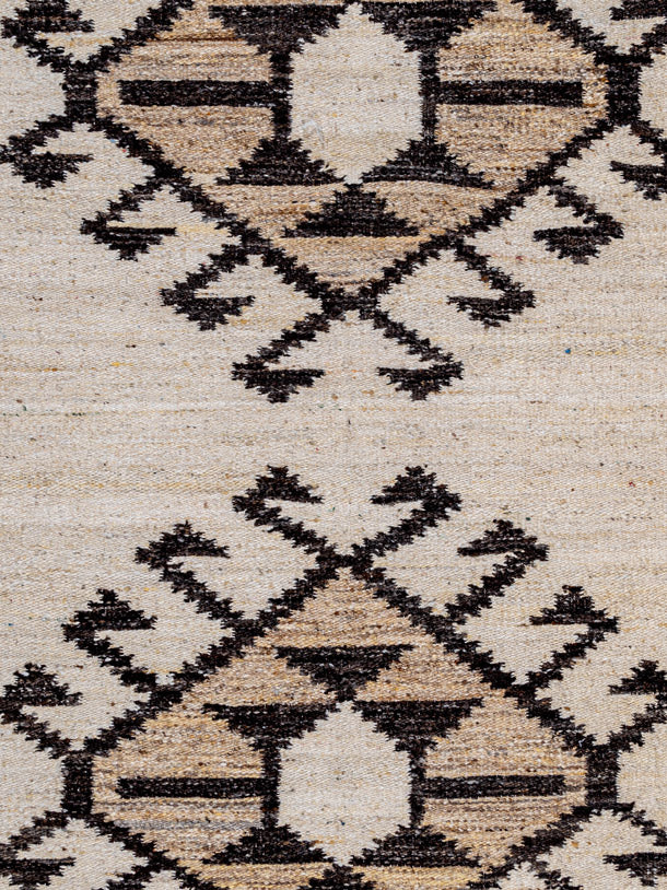 Beaune Natural Wool Kilim Rug