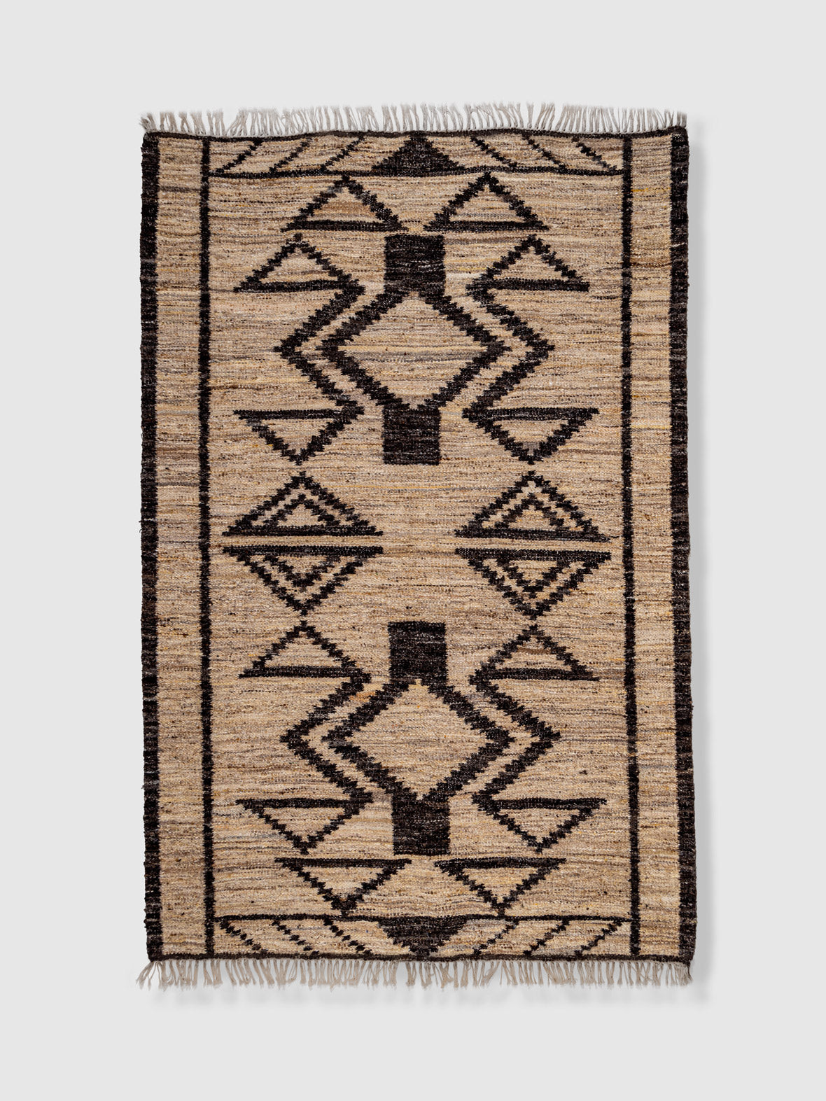 Senno Natural Wool Kilim Rug