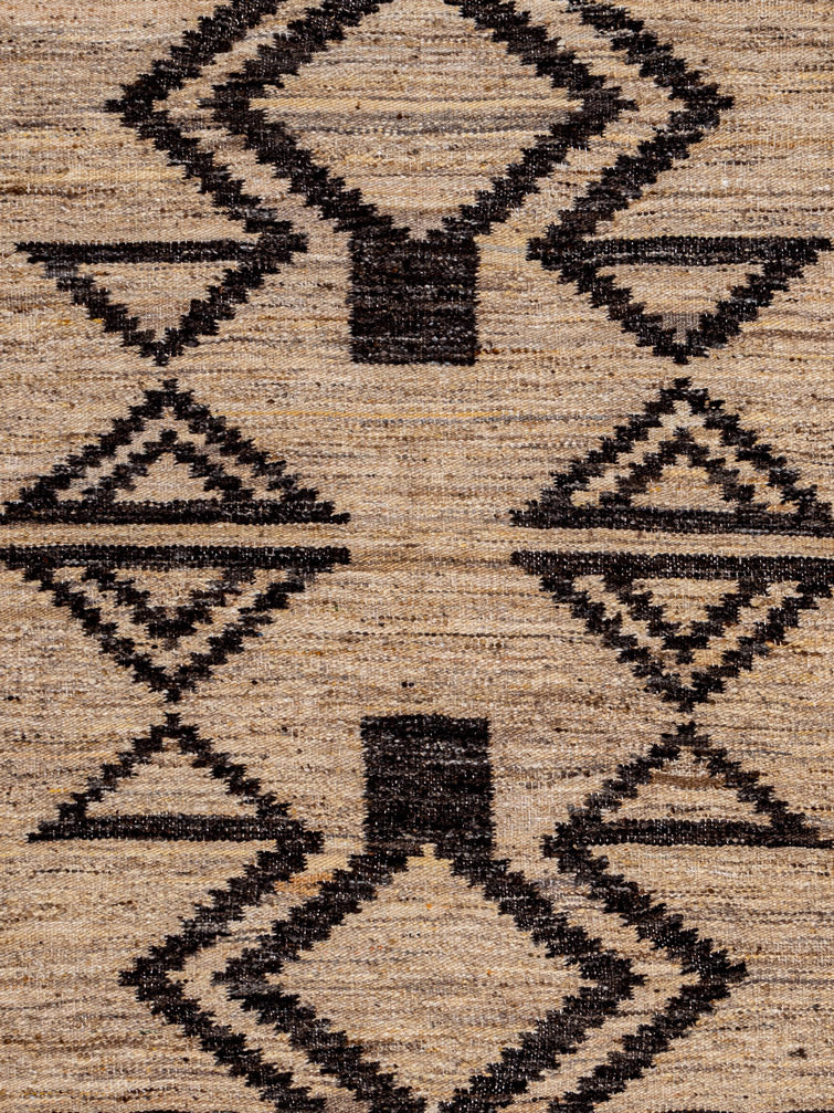 Senno Natural Wool Kilim Rug