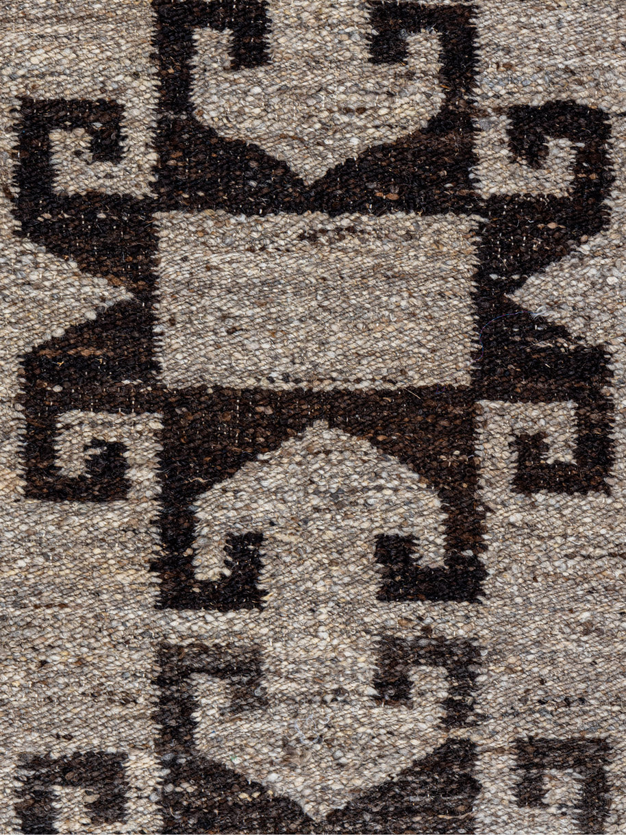 Gorki Natural Wool Kilim Rug