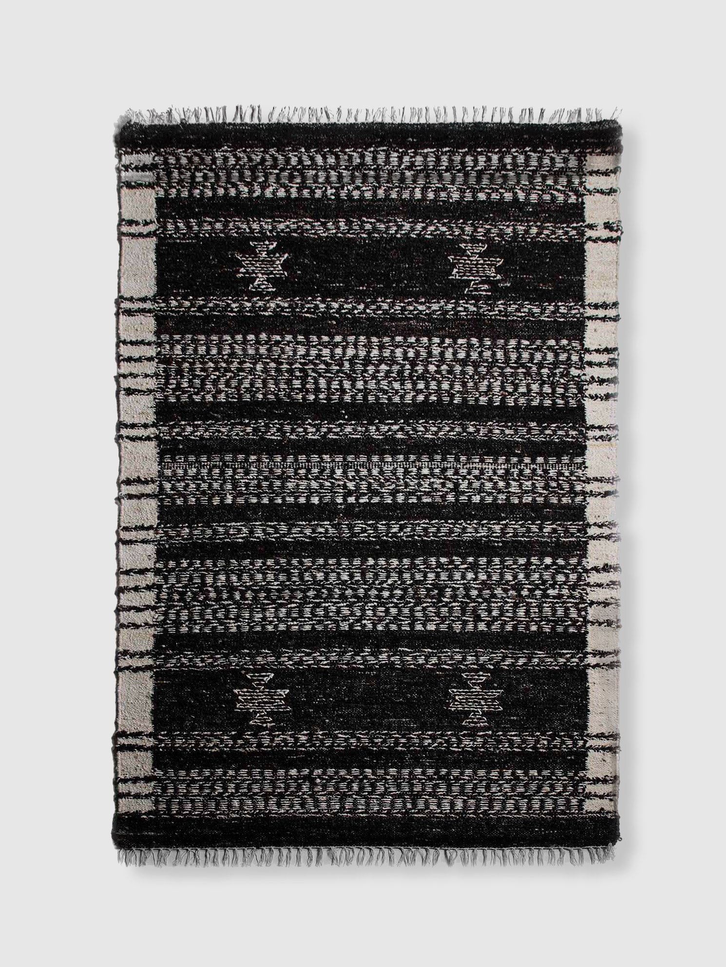 Vetka Natural Wool Kilim Rug