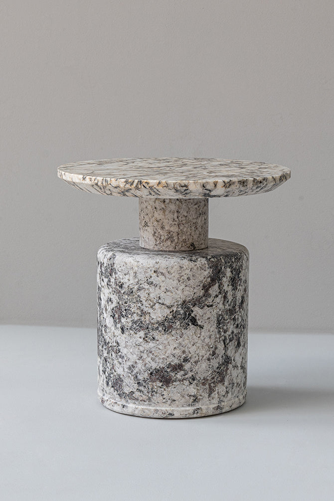 Legnica Stone Side Table