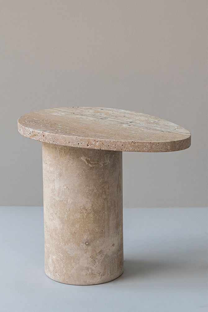 Blonie Stone Side Table
