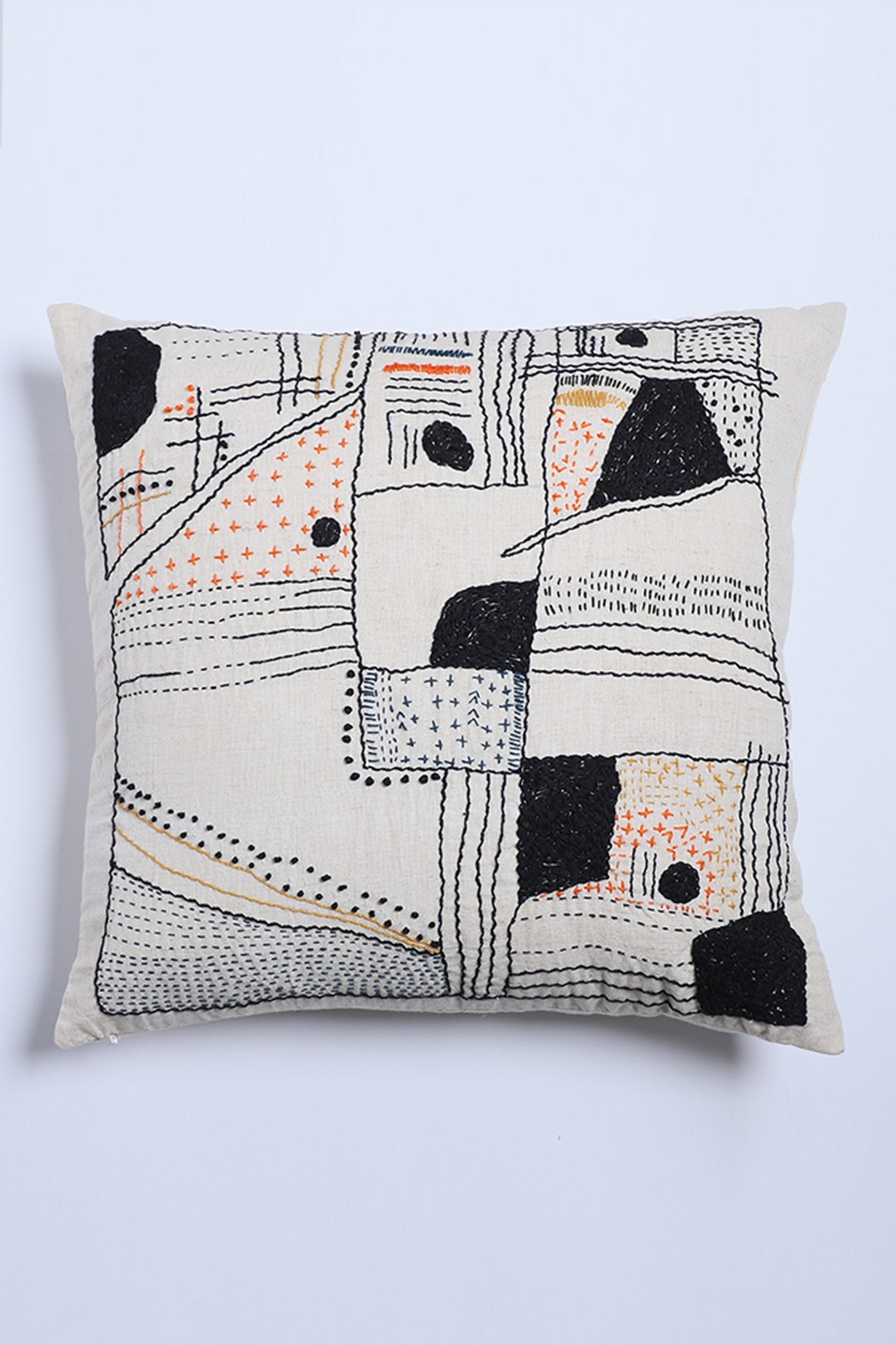 Harmanli Embroidered Cushion Cover