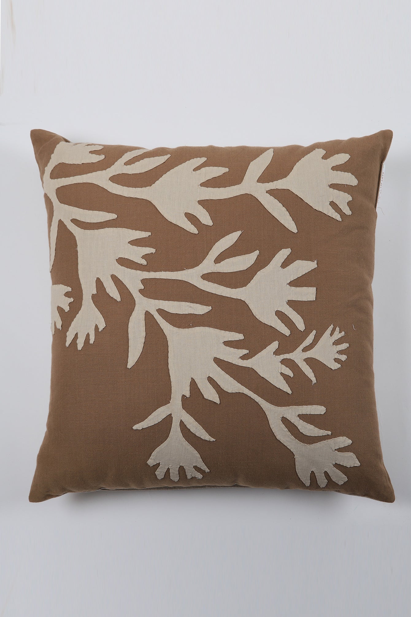 Goma Botanical Applique Cushion Cover