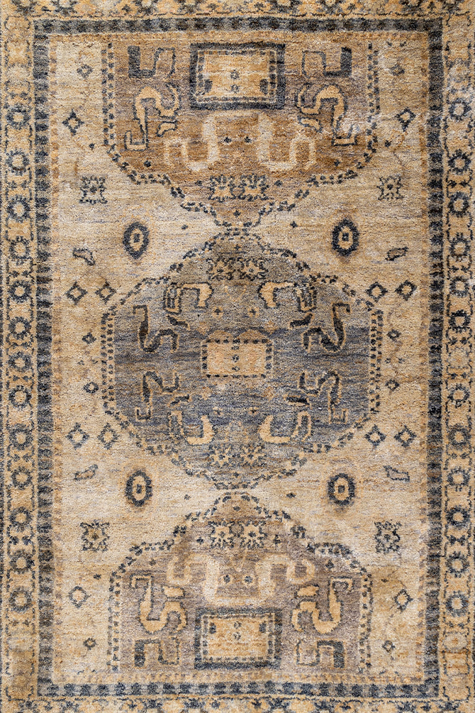 Shirvan Jute Knotted Rug
