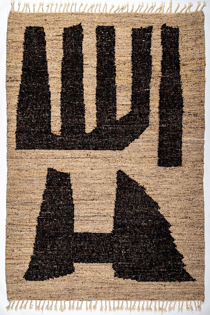 Yardimli Natural Wool Rug