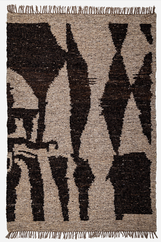 Krume Natural Wool Rug
