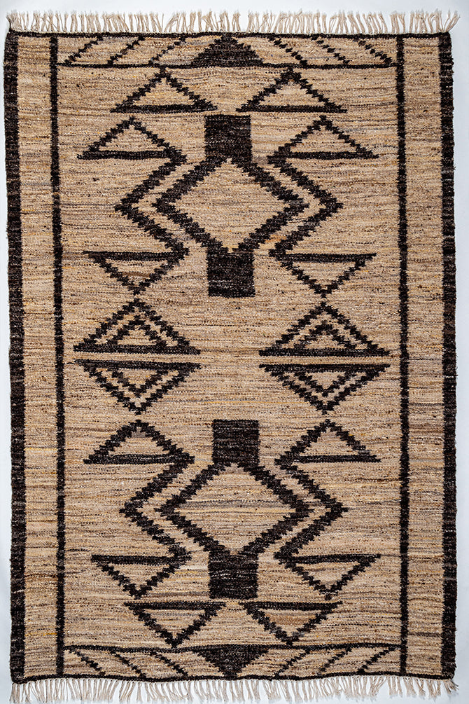 Senno Natural Wool Kilim Rug